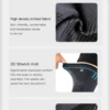Professional Knee Support Compression Knee Sleeve Anti Slip Silicone Knee Braces for Knee Pain Meniscus Tear