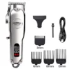 Professional Dog Hair Clipper All Metal Rechargeable Pet Trimmer Cat Shaver Cutting Machine Puppy Grooming Haircut Low Noice