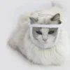 Pet Muzzle Anti-bite Adjustable Breathable Anti-scratch Small Pet Transparent Grooming Muzzle Cat Supplies
