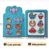 Busy Book for Toddlers Matching Game  Storytelling Busy Board Kids Fine Motor Early Education Toy Gifts