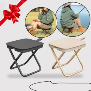 Outdoor Camping Folding Chair Multifunctional Stool Ultralight Fishing Stool Portable Leisure Handbag Chair Outdoor Furniture