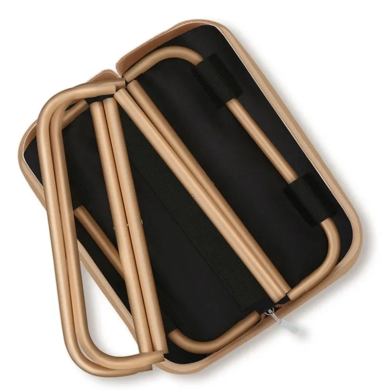 Outdoor Camping Folding Chair Multifunctional Stool Ultralight Fishing Stool Portable Leisure Handbag Chair Outdoor Furniture