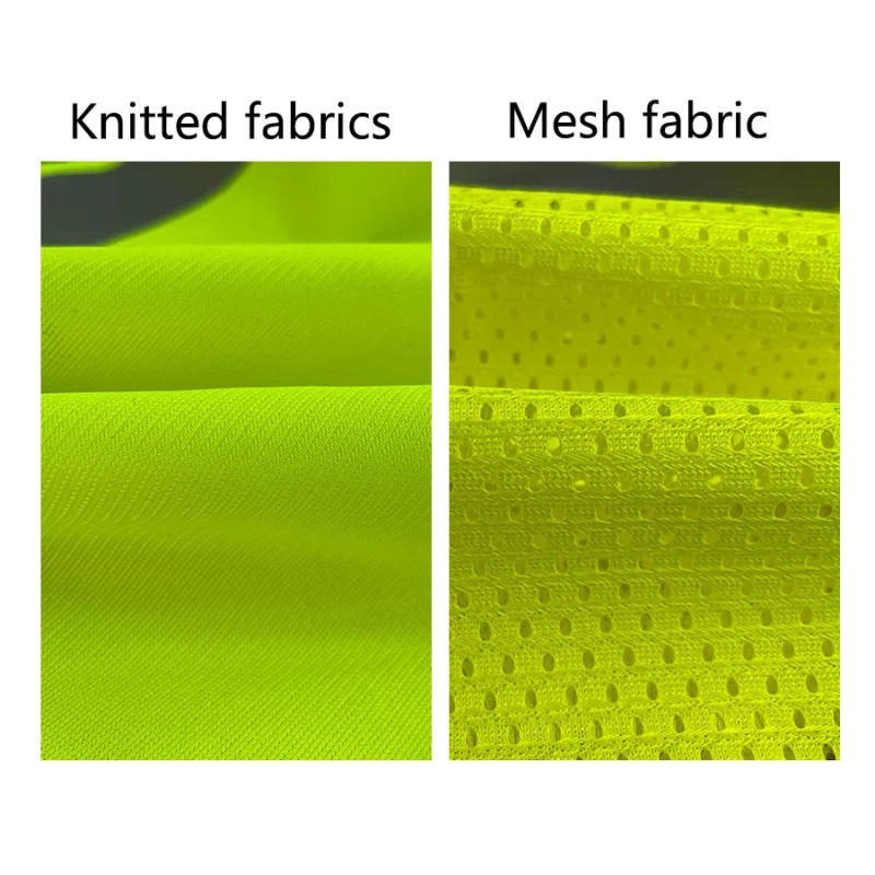 Safety High Visibility Reflective Vest Adjustable Reflective Security Vests Traffic Night Outdoor For Running Cycling Sports