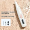 Portable Dog Paw Trimmer with Led Light Rechargeable Cordless Nail Grinder Shaver for Cats And Other Pets Nail Grooming Tools
