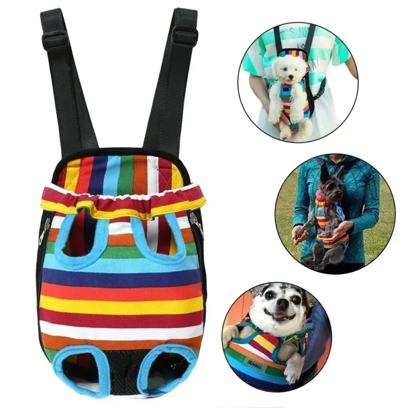 Portable Breathable Cat Bag Pet Travel Tote Bag Backpack For Carrying Pets On Both Shoulders Outdoor Travel Set For Cats And Dog