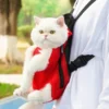 Portable Breathable Cat Bag Pet Travel Tote Bag Backpack For Carrying Pets On Both Shoulders Outdoor Travel Set For Cats And Dog