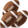 Rugby Plush Throw Pillows Contemporary Plush Football Throw Pillows, Soft -Filled Sports Cushions Home Decor