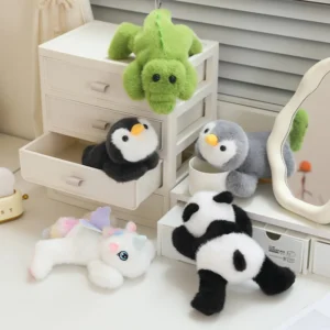 20cm Animals Plush Toys Cute Crocodile/Unicorn/Panda/Penguin Doll Soft Birthday Gift Kid Soft Mouse Wrist Pad Kids Birthday Gift