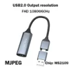 Portable Type C/A Video Capture Card USB 3.0 FHD1080P@60Hz UVC Phone Win Mac OS For HDMI-compatible Switch Xbox PS5/4 Camera