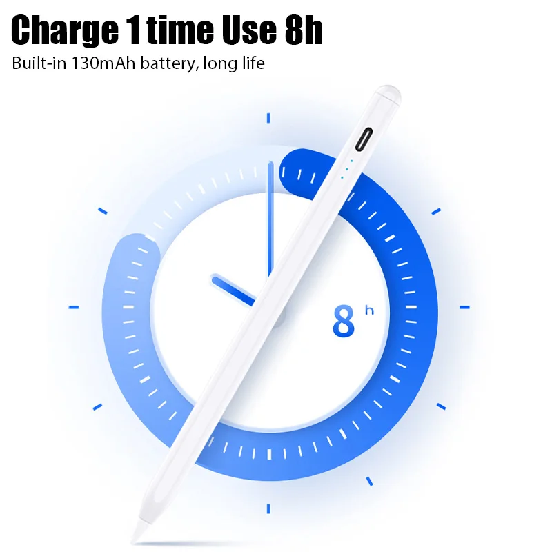 For Apple Pencil 2 1 Palm Rejection Power Display iPad Accessories iPad 2022 2021 2020 2019 2018 Pro 11 12.9 Air Stylus Pen