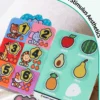 Busy Book for Toddlers Matching Game  Storytelling Busy Board Kids Fine Motor Early Education Toy Gifts