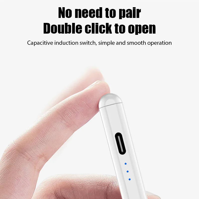For Apple Pencil 2 1 Palm Rejection Power Display iPad Accessories iPad 2022 2021 2020 2019 2018 Pro 11 12.9 Air Stylus Pen