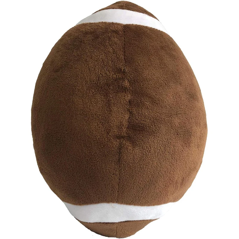 Rugby Plush Throw Pillows Contemporary Plush Football Throw Pillows, Soft -Filled Sports Cushions Home Decor