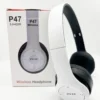 Stereo P47 Headset 5.0 Bluetooth Headset Folding Series Wireless Sports Game Headset for iPhone XiaoMi