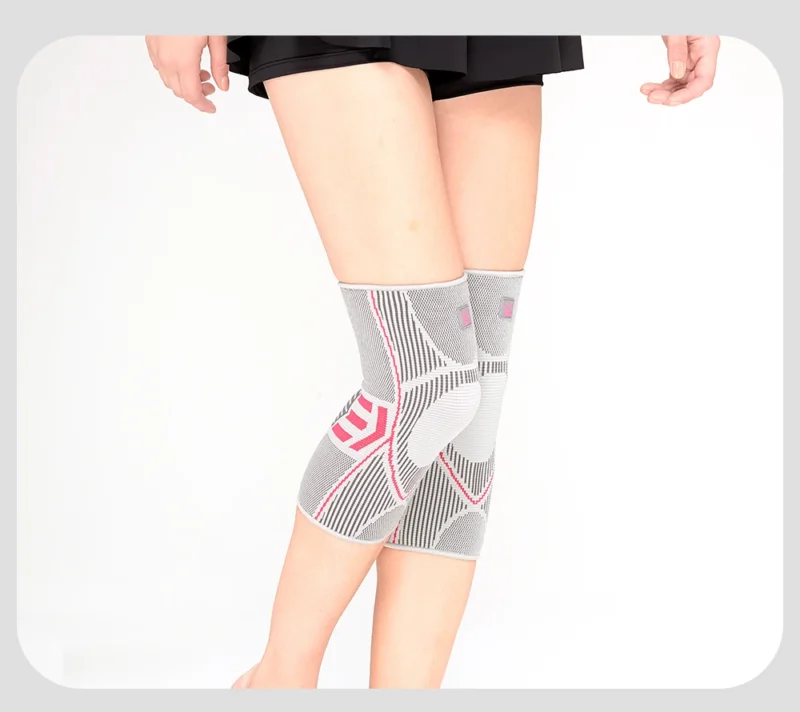 Professional Knee Support Compression Knee Sleeve Anti Slip Silicone Knee Braces for Knee Pain Meniscus Tear