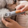 LED Light Pet Nail Clippers for Cats And Dogs 5x Magnification Dual-Sided Clipper for Trimming Nails And Claws