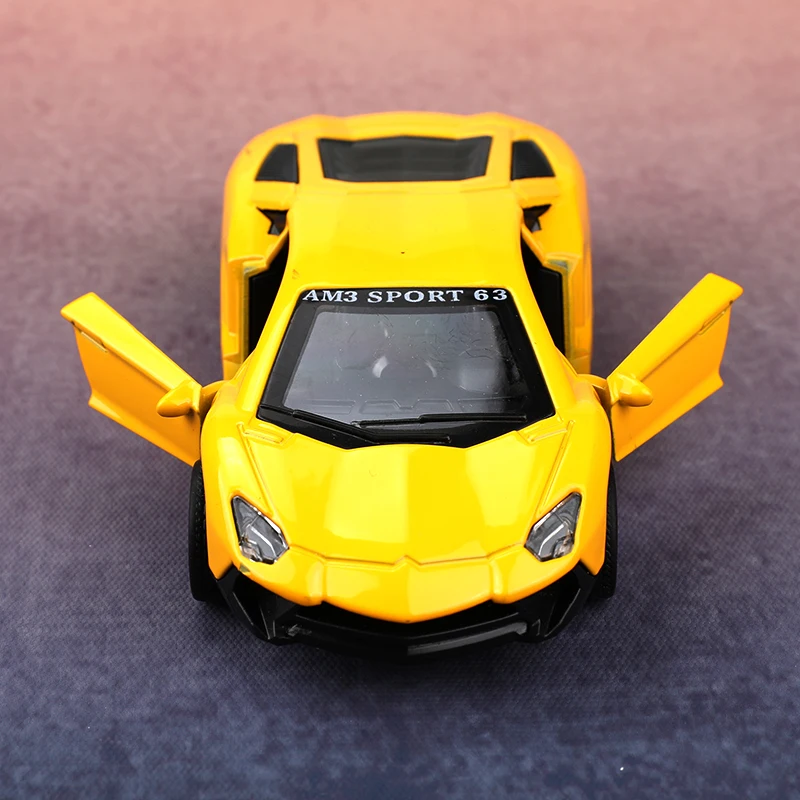 Cross-Border Alloy Off-Road Vehicle Inertia Pull-Back Toy Car Model for Boys - Alloy Sports Car