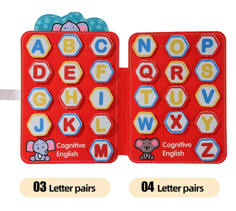 Busy Book for Toddlers Matching Game  Storytelling Busy Board Kids Fine Motor Early Education Toy Gifts