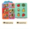 Busy Book for Toddlers Matching Game  Storytelling Busy Board Kids Fine Motor Early Education Toy Gifts