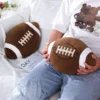 Rugby Plush Throw Pillows Contemporary Plush Football Throw Pillows, Soft -Filled Sports Cushions Home Decor