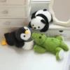 20cm Animals Plush Toys Cute Crocodile/Unicorn/Panda/Penguin Doll Soft Birthday Gift Kid Soft Mouse Wrist Pad Kids Birthday Gift