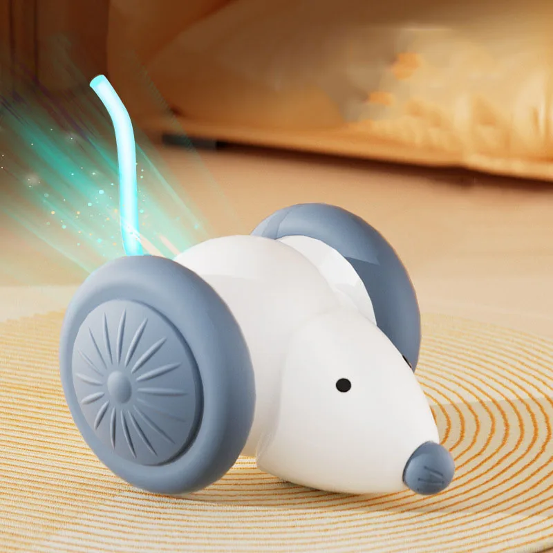 Popular cat electric toys, mouse, sports car, cat stick, self-exciting, cat stick, pet toys