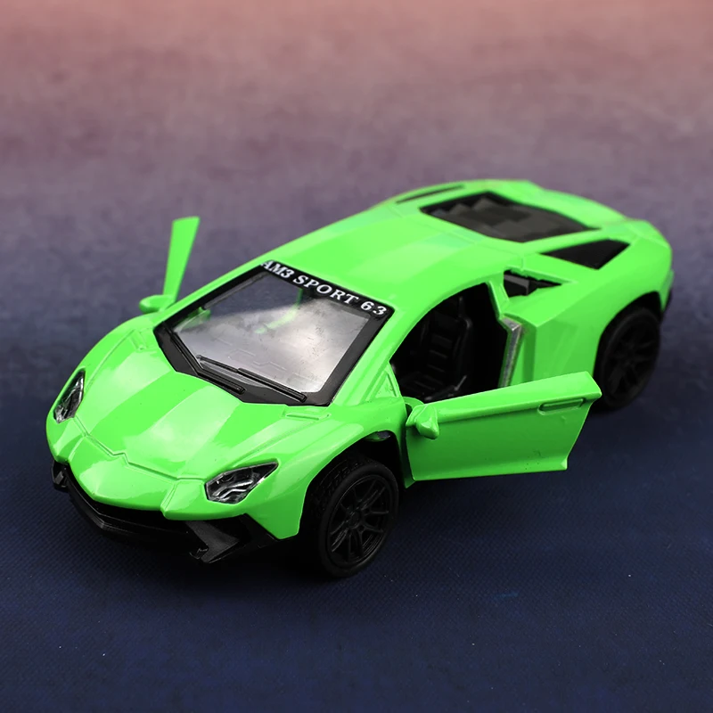 Cross-Border Alloy Off-Road Vehicle Inertia Pull-Back Toy Car Model for Boys - Alloy Sports Car