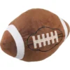 Rugby Plush Throw Pillows Contemporary Plush Football Throw Pillows, Soft -Filled Sports Cushions Home Decor
