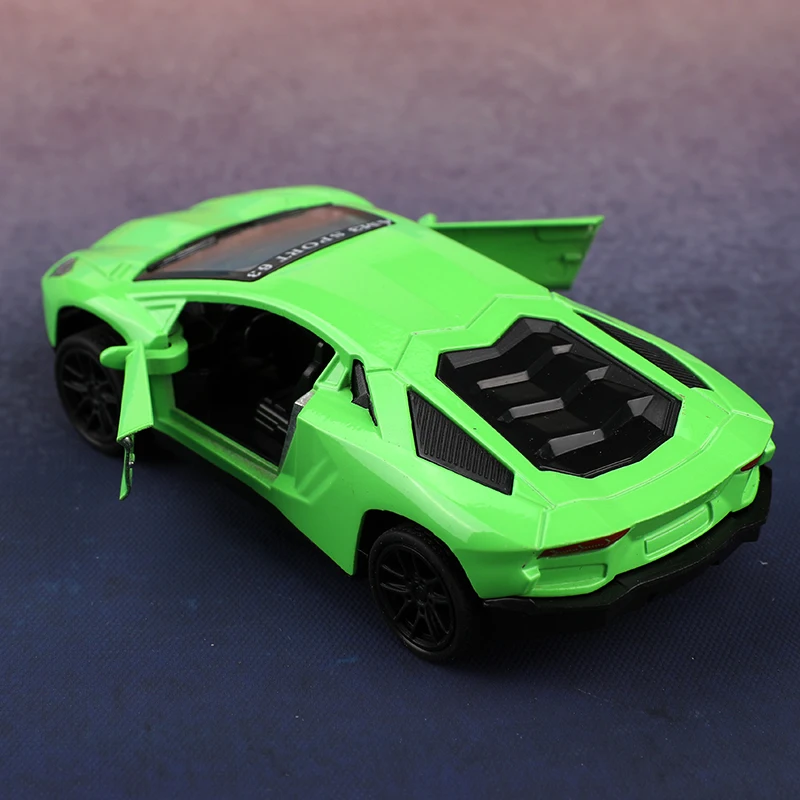Cross-Border Alloy Off-Road Vehicle Inertia Pull-Back Toy Car Model for Boys - Alloy Sports Car