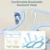 Ventilate Small Dog Harness Leash Sets Summer Soft Cat Harness and Leash Sets Adjustable Dog Harness Pet Leash Cat Accessories