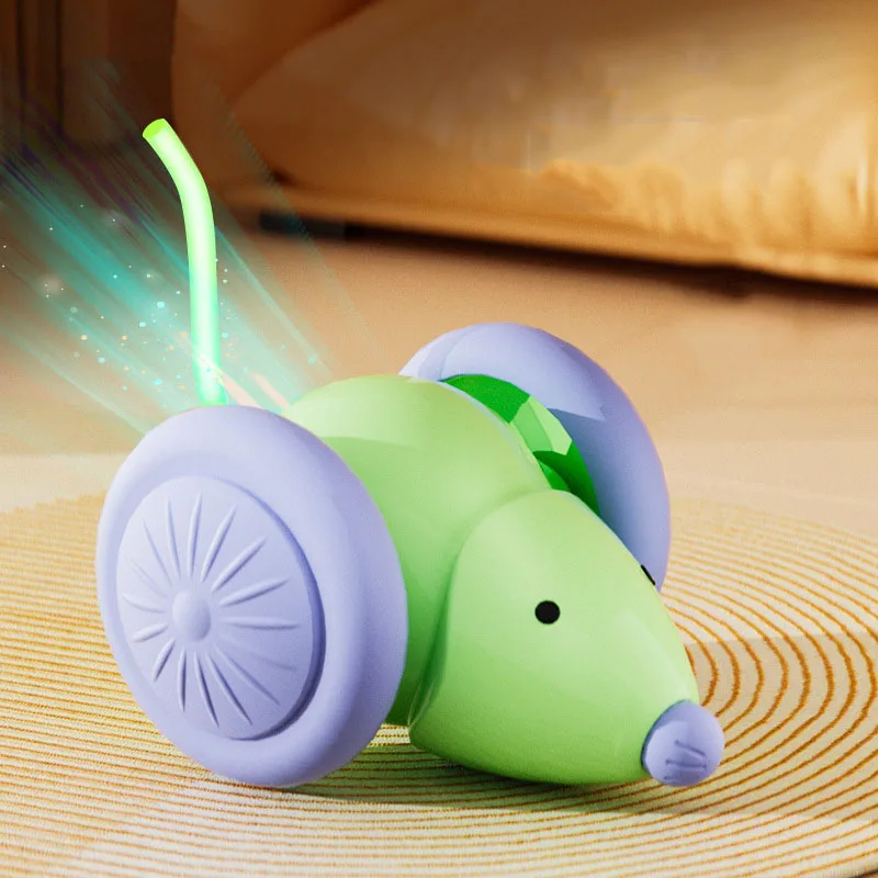 Popular cat electric toys, mouse, sports car, cat stick, self-exciting, cat stick, pet toys
