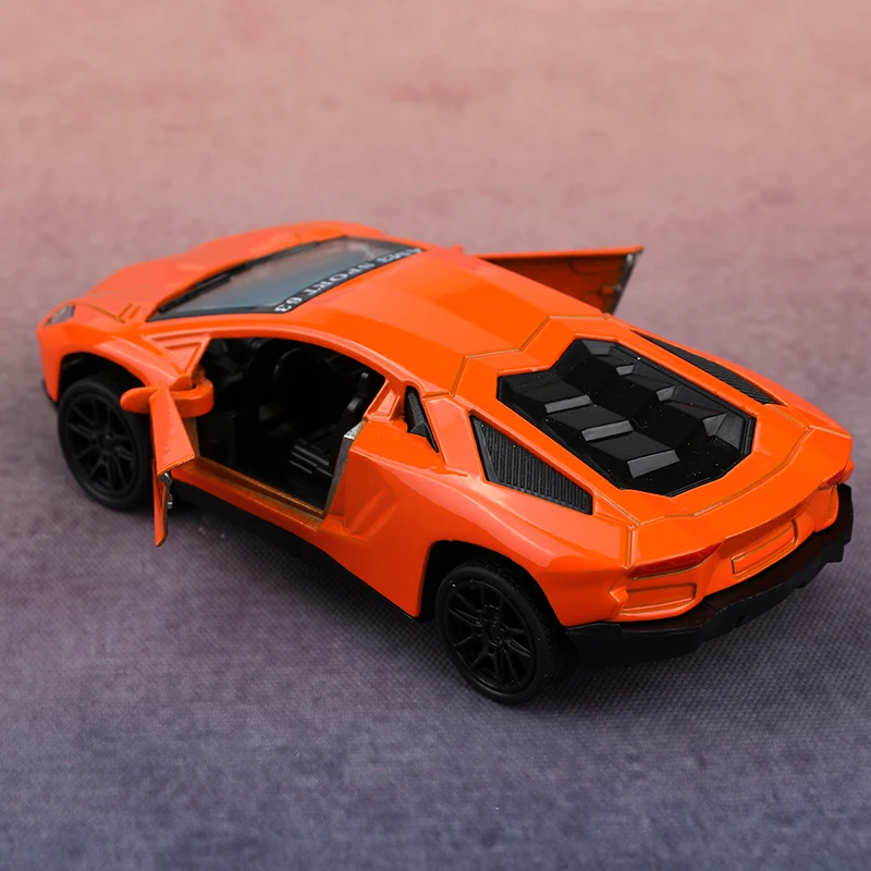 Cross-Border Alloy Off-Road Vehicle Inertia Pull-Back Toy Car Model for Boys - Alloy Sports Car