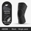 Professional Knee Support Compression Knee Sleeve Anti Slip Silicone Knee Braces for Knee Pain Meniscus Tear