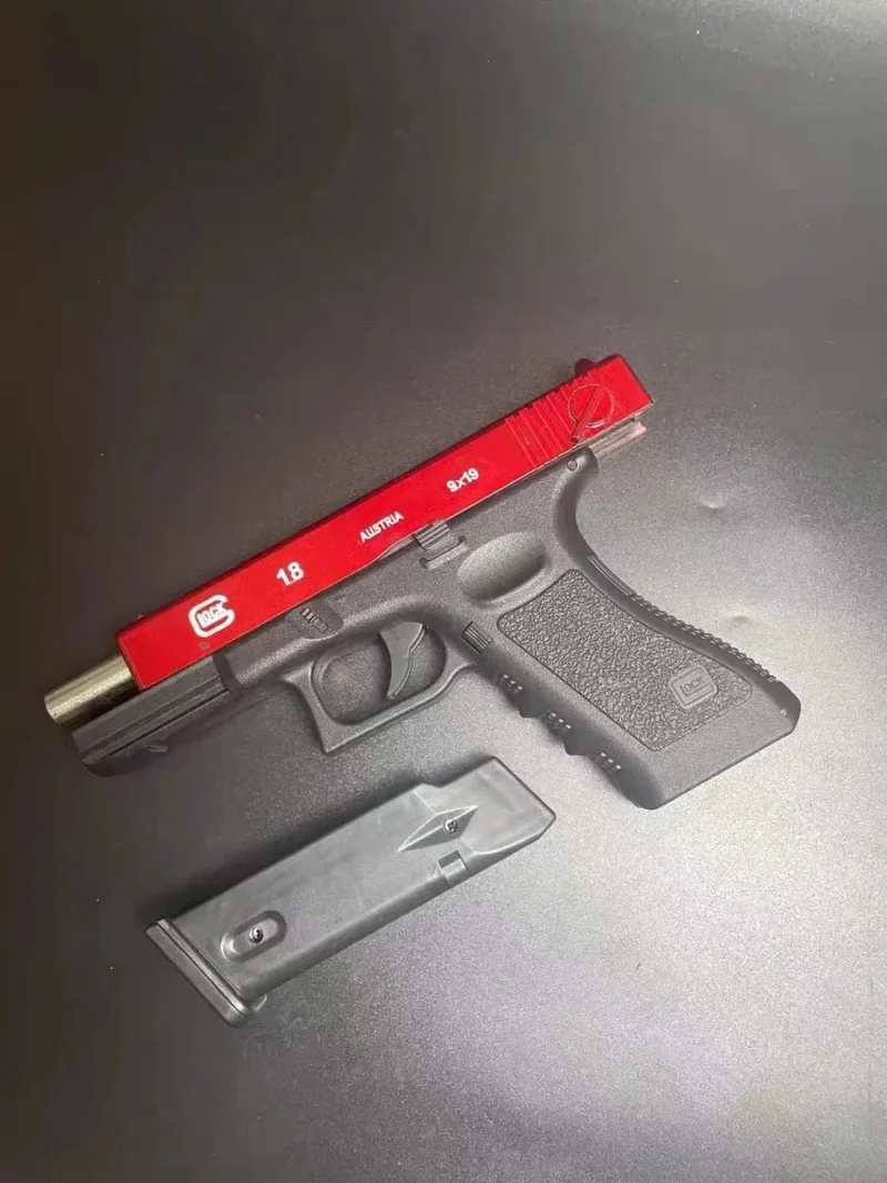 New metal GIock G18 pistol simulation pistol 500 rounds outdoor combat shooting BB bullets boy birthday Christmas gift