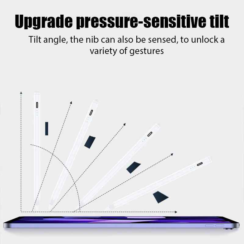 For Apple Pencil 2 1 Palm Rejection Power Display iPad Accessories iPad 2022 2021 2020 2019 2018 Pro 11 12.9 Air Stylus Pen