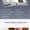 Professional Dog Hair Clipper All Metal Rechargeable Pet Trimmer Cat Shaver Cutting Machine Puppy Grooming Haircut Low Noice