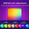 Mini RGB Hot Boot Fill Light Live Photography LED Portable Atmosphere Beauty Mobile Camera Pocket Adjustable