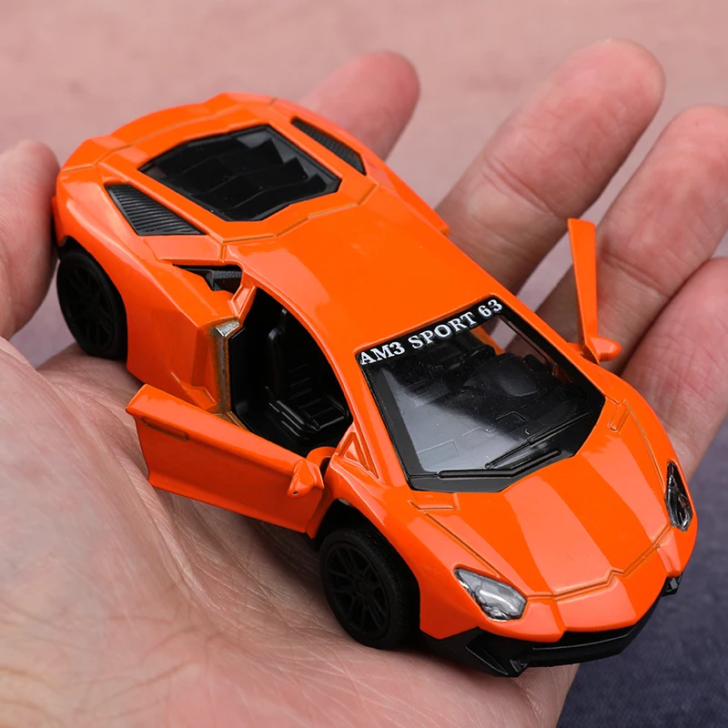 Cross-Border Alloy Off-Road Vehicle Inertia Pull-Back Toy Car Model for Boys - Alloy Sports Car