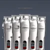 Professional Dog Hair Clipper All Metal Rechargeable Pet Trimmer Cat Shaver Cutting Machine Puppy Grooming Haircut Low Noice