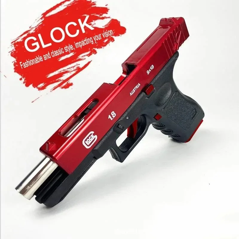 New metal GIock G18 pistol simulation pistol 500 rounds outdoor combat shooting BB bullets boy birthday Christmas gift