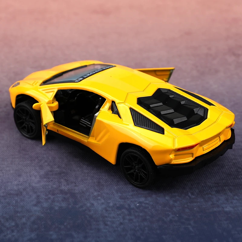 Cross-Border Alloy Off-Road Vehicle Inertia Pull-Back Toy Car Model for Boys - Alloy Sports Car