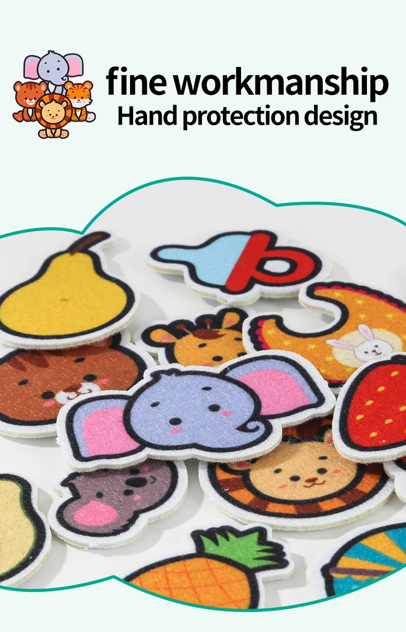 Busy Book for Toddlers Matching Game  Storytelling Busy Board Kids Fine Motor Early Education Toy Gifts