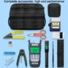 COMPTYCO FTTH Fiber Optic Tool Kit with Fiber Fibra Optica Power Meter and 10mW Visual Fault Locator AUA-6S FTTH tool