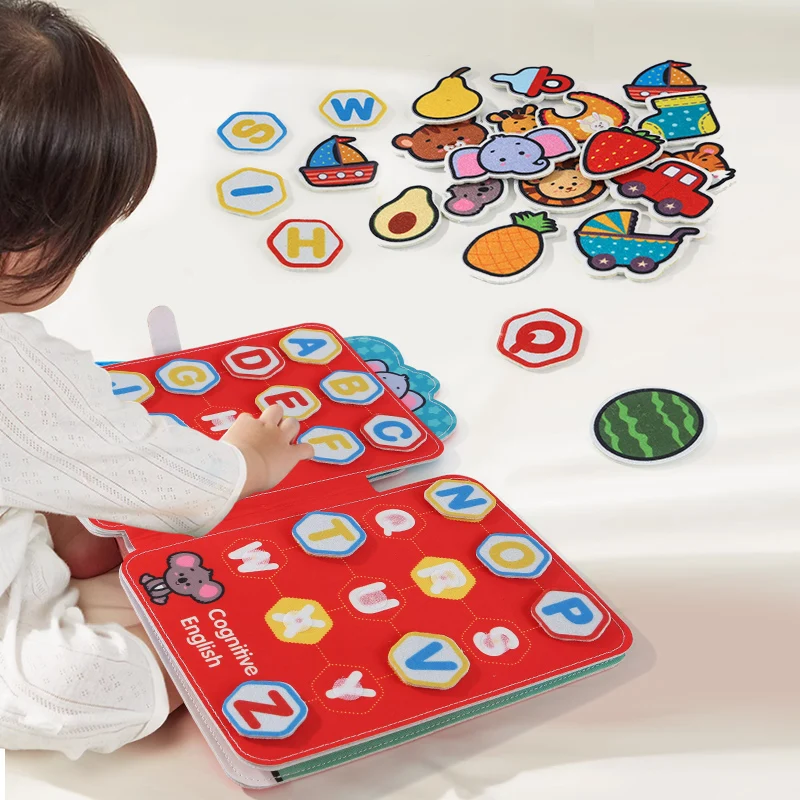 Busy Book for Toddlers Matching Game  Storytelling Busy Board Kids Fine Motor Early Education Toy Gifts