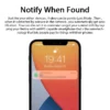 Bluetooth Mini Tracking Device for Apple Find My APP Smart Tag Kid Pet Car GPS Lost Tracker Anti-Lost Alarm Reminder Positioner