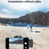 3 in 1 Microphone for iPhone/Android, Wireless, 328ft Transmission, Mini Microphone for Record Interview, YouTube, Tiktok