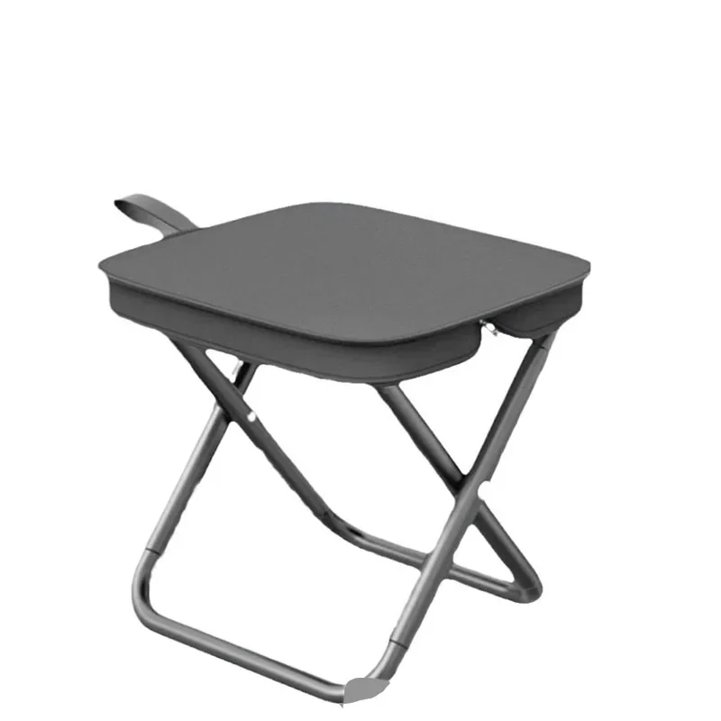 Outdoor Camping Folding Chair Multifunctional Stool Ultralight Fishing Stool Portable Leisure Handbag Chair Outdoor Furniture