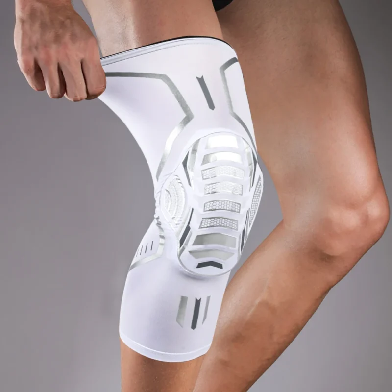 1Pc Knee Brace Compression Knee Support Shockproof Knee Pads Knee Sleeve for Running Arthritis Joint Pain Relief Men Women