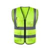 Safety High Visibility Reflective Vest Adjustable Reflective Security Vests Traffic Night Outdoor For Running Cycling Sports