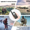 2PCS Baofeng F22 PMR FRS Mini Walkie Talkie Waterproof Type-C Licence-free NOAA Portable Two Way Ham Radio for Hunting